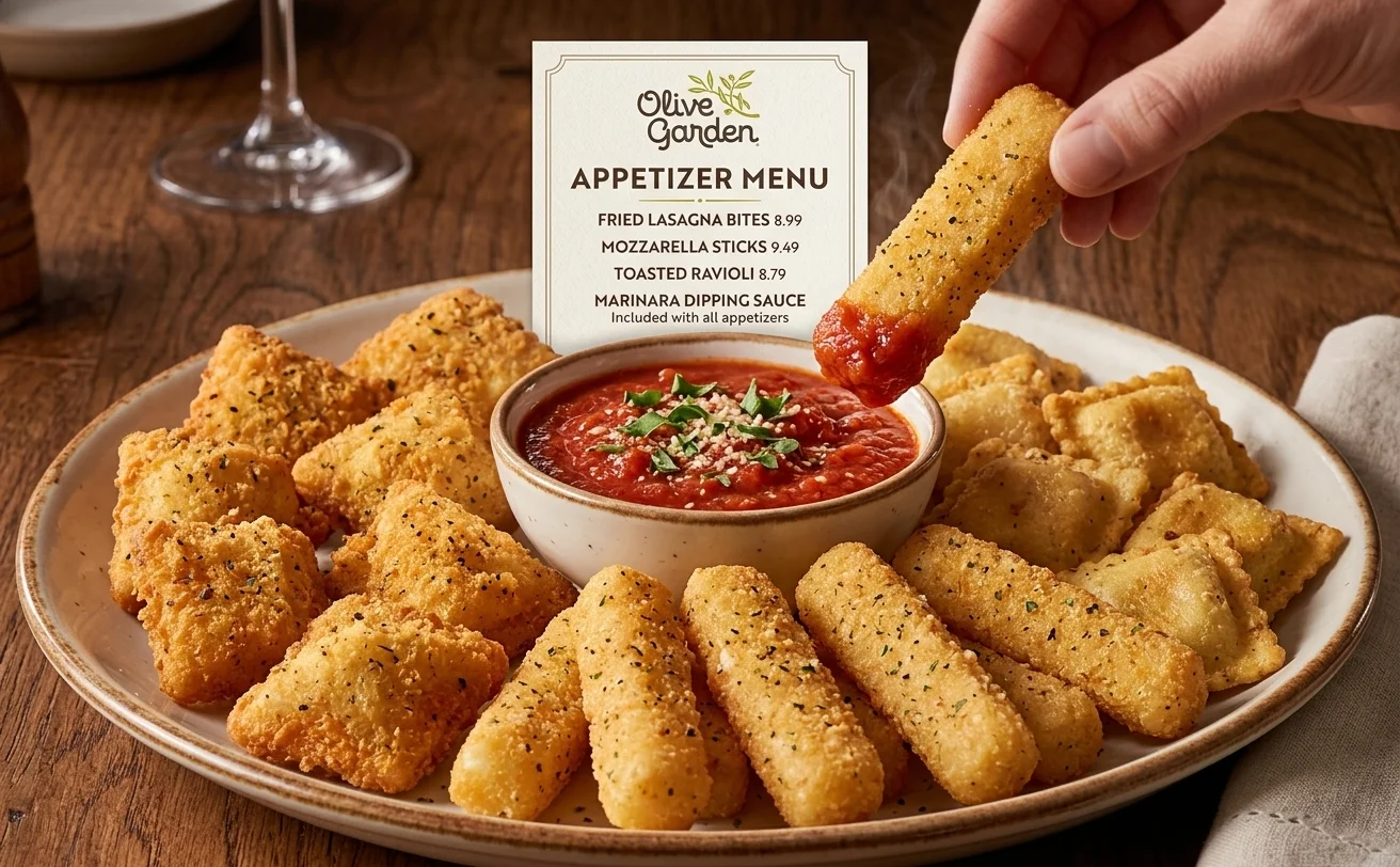 Appetizer Menu