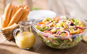 Famous Jumbo House Salad includes 12 Breadsticks
